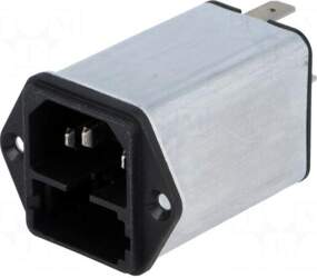 SCHURTER Connector: AC supply | socket