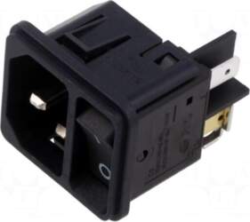 SCHURTER Connector: AC supply | socket
