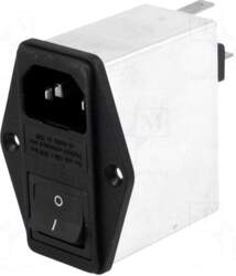 SCHURTER Connector: AC supply | socket