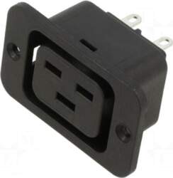 SCHURTER Connector: AC supply | socket