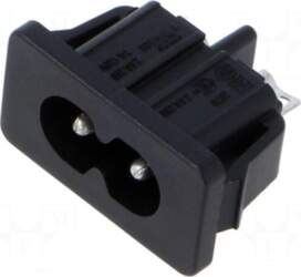 SCHURTER Connector: AC supply | socket