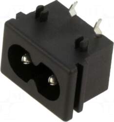 SCHURTER Connector: AC supply | socket