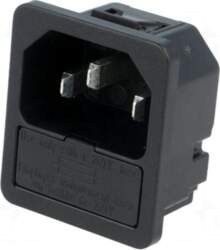 SCHURTER Connector: AC supply | socket