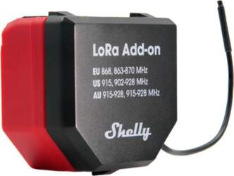 Shelly LoRa add-on, radio module black