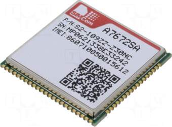 SIMCOM Module: LTE | Down: 10Mbps
