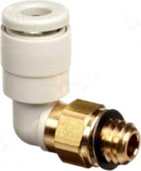 SMC Push-in fitting | threaded,angled