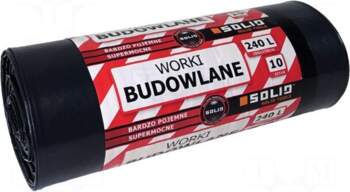 SOLID TOOLS Construction bags | black
