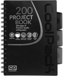 Spiral note book A5 Coolpack Black