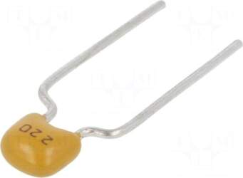 SR PASSIVES Capacitor: ceramic | 22pF