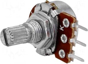 SR PASSIVES Potentiometer: shaft | single
