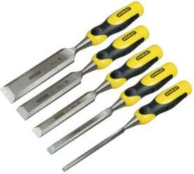 Stanley wood chisel set Dynagrip, 5