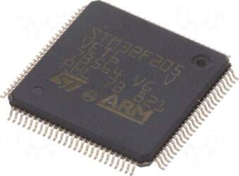 STMicroelectronics IC: STM32 ARM microcontroller |