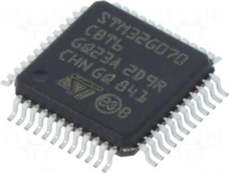 STMicroelectronics IC: STM32 ARM microcontroller |