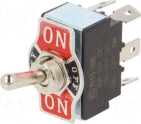 SWITCH COMPONENTS Switch: toggle | Pos:
