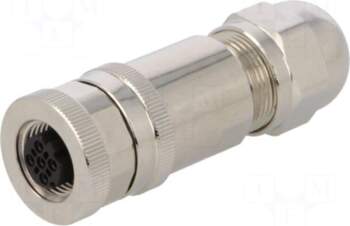 TE Connectivity Connector: M12 | plug