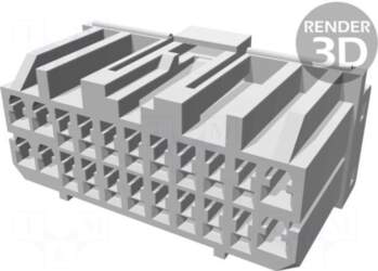 TE Connectivity Connector: wire-board | plug
