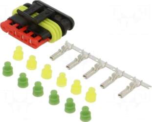 TE Connectivity Connector: wire-wire | plug