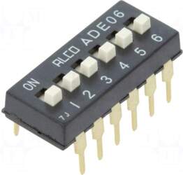 TE Connectivity Switch: DIP-SWITCH | Poles