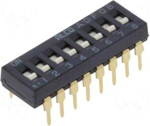TE Connectivity Switch: DIP-SWITCH | Poles