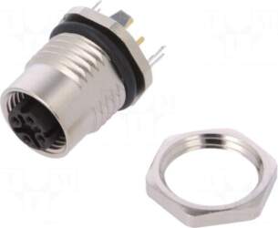 TELEGÄRTNER Socket | M12 | PIN: