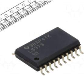 TEXAS INSTRUMENTS IC: digital | D-latch