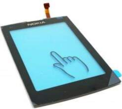 Touch screen for Nokia X3-02 Black