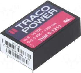 TRACO POWER Converter: DC/DC | 6W