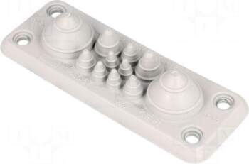 TRELLEBORG Multigate grommet | light grey