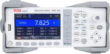 UNI-T Meter: power | LCD TFT
