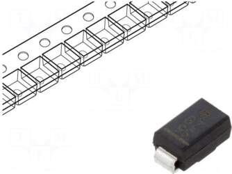 VISHAY Diode: Schottky rectifying | SMA