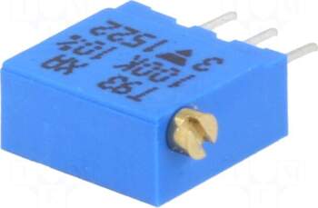 VISHAY Potentiometer: mounting | multiturn |