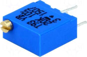 VISHAY Potentiometer: mounting | multiturn |