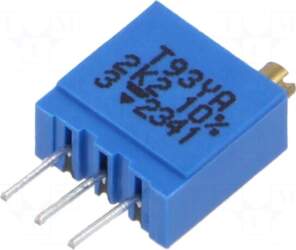 VISHAY Potentiometer: mounting | 2.2kΩ