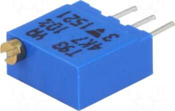 VISHAY Potentiometer: mounting | multiturn |