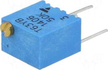VISHAY Potentiometer: mounting | 50kΩ |