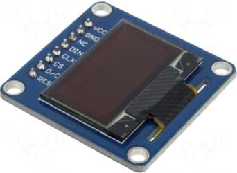 WAVESHARE Display: OLED | 0.96&quot
