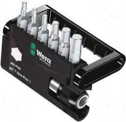 WERA Tools set: screwdriver bits |
