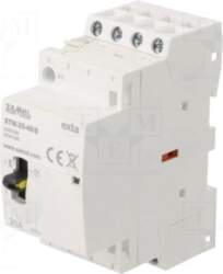 ZAMEL Contactor: 4-pole installation | 25A