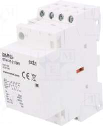 ZAMEL Contactor: 4-pole installation | 25A