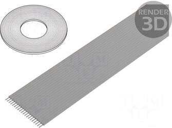 3M Wire: ribbon | 1mm |