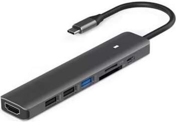 Adapter USB Type-C - HDMI, 3x