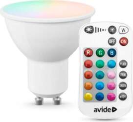 AVIDE LED Daudzkrāsaina spuldze ar pulti