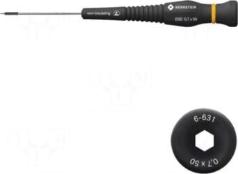 BERNSTEIN Screwdriver: precision | hex key
