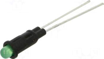 BIVAR Indicator: LED | green |