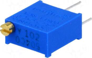 BOURNS Potentiometer: mounting | multiturn |