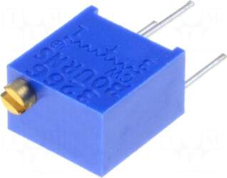 BOURNS Potentiometer: mounting | multiturn |