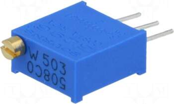BOURNS Potentiometer: mounting | multiturn |