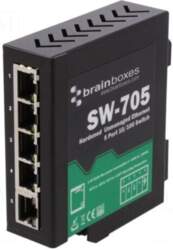 BRAINBOXES Industrial module: switch Ethernet |