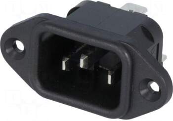 BULGIN Connector: AC supply | socket