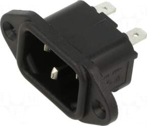 BULGIN Connector: AC supply | socket